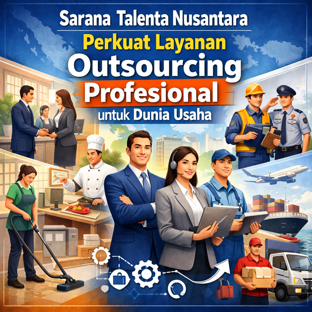 Outsourcing sebagai Solusi Efisiensi Operasional Bersama Sarana Talenta Nusantara